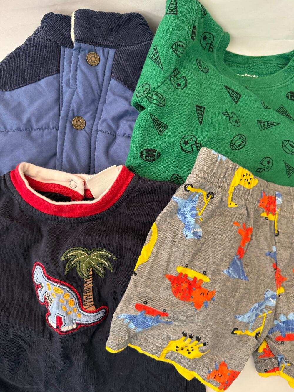 18M Winter Clothes Boys - Carter's Garanimals Dinosaurs
